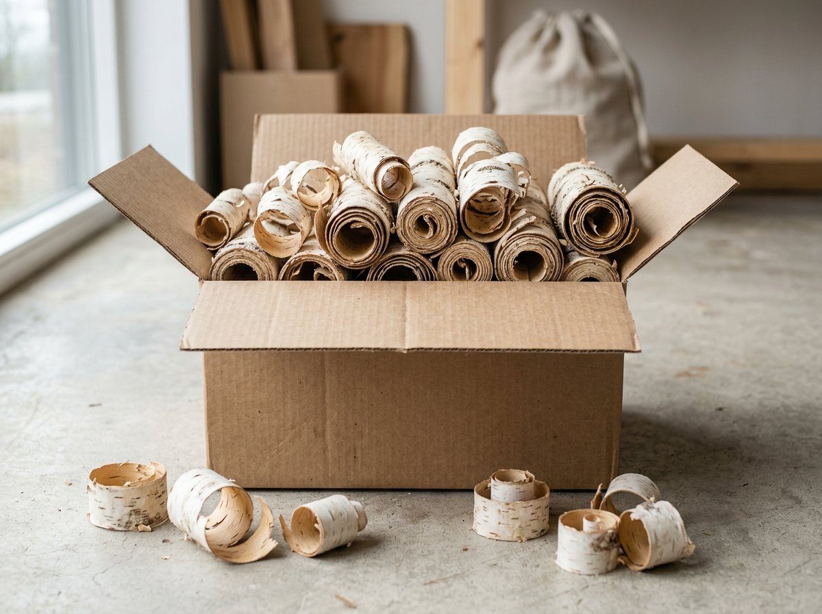 Береста для растопки, короб 2 кг — Тобольск